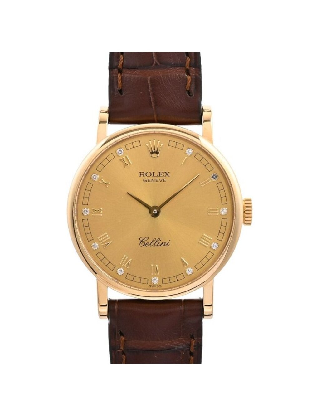 Rolex Watch Cellini Gold